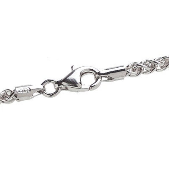 Affinity Filigree Sterling & Diamond Locket Necklace 20" long - Picture 2 of 12